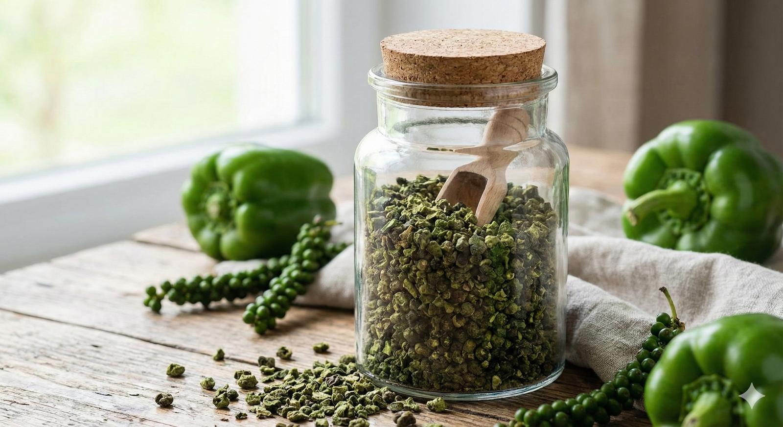 Dehydrated Green Pepper Powder / Granules image thumbnail 2