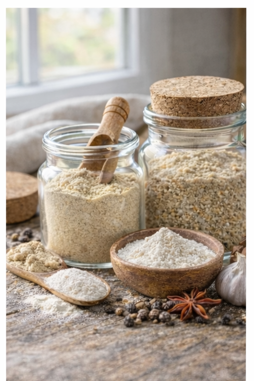 Carrier-based Powders for bulk supply